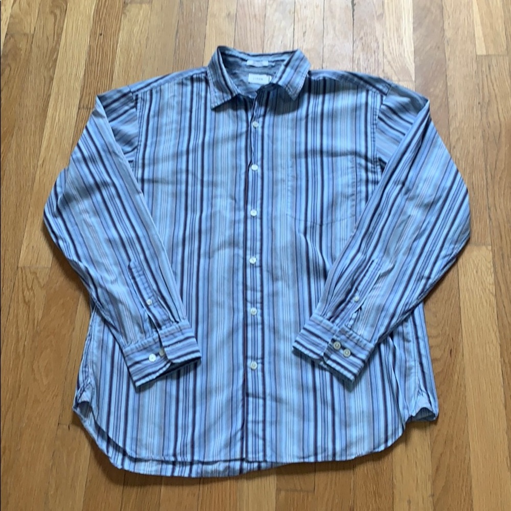 J.Crew Striped Button Down